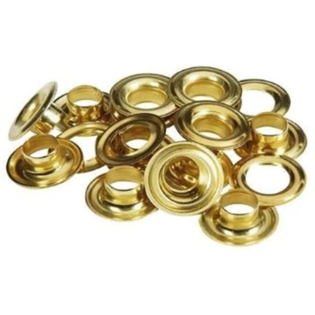 Tarps Now Brass Grommets and Washer for Replace Tarp Grommet144pairs