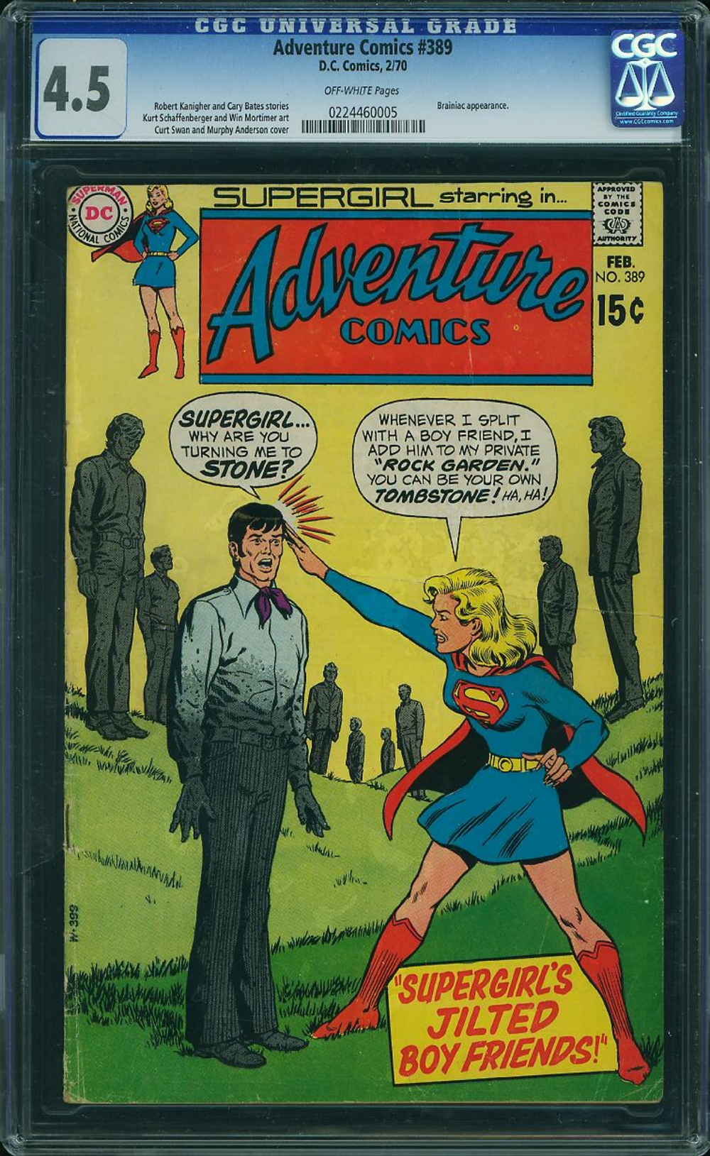 Cover of Adventure Comics #389