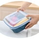 thumbnail image 5 of Cesta de Drenaje Doble, Cesta para Vegetales y Frutas, Refrigerador, Plástico, Cesta de Lavado de Vegetales, con Tapadera, Resistente, Impermeable, para Cocina, Amplia Capacidad, Estilo, 5 of 7