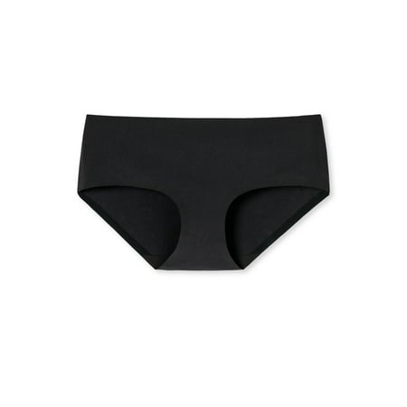 Schiesser Ladies Panty  Invisible Cotton - Single Jersey  Seamless Black L (Large)
