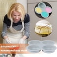 thumbnail image 6 of Silicone Cake Mold 4-Cavity Round, Nonstick Baking Mold, 5.4in Size, for Cakes Desserts Soap DIY, 6 of 8