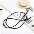 thumbnail image 4 of SASABAXI Chaîne de Lunettes Perlées pour Femmes Multi Nylon Polyester Prévient la Perte 1Pcs Rentrée Scolaire, 4 of 8