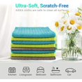 thumbnail image 3 of AIDEA Microfiber Cleaning Cloths-6PK, Kitchen Towels Cleaning Dish Cloths Softer Highly Absorbent, Lint Free Streak Free for Tackling Any Cleaning Job (14''x16''), 3 of 5