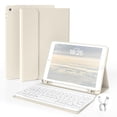thumbnail image 1 of Funda con Teclado GKABXY para iPad 10.2 pulgadas 2021/2020/2019 Blanca, 1 of 6