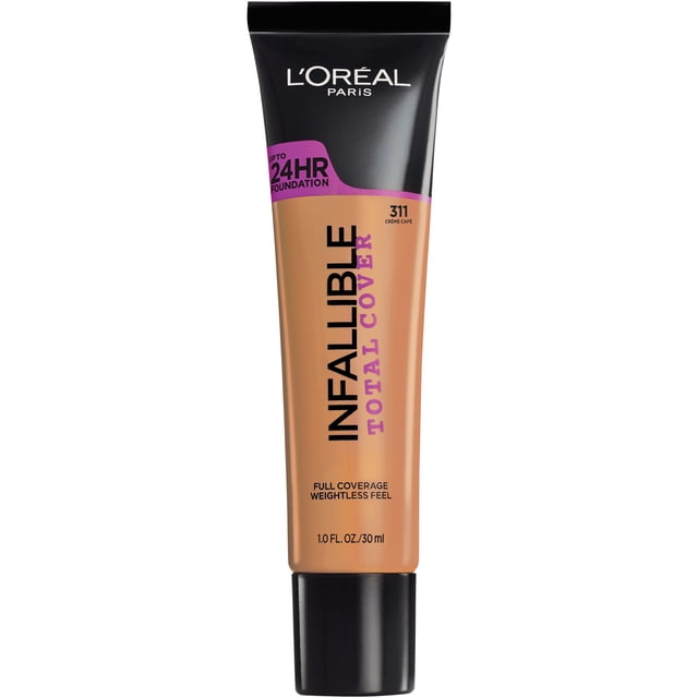 Fundación L'Oreal Paris Infallible Total Cover Creme Café, 30 ml