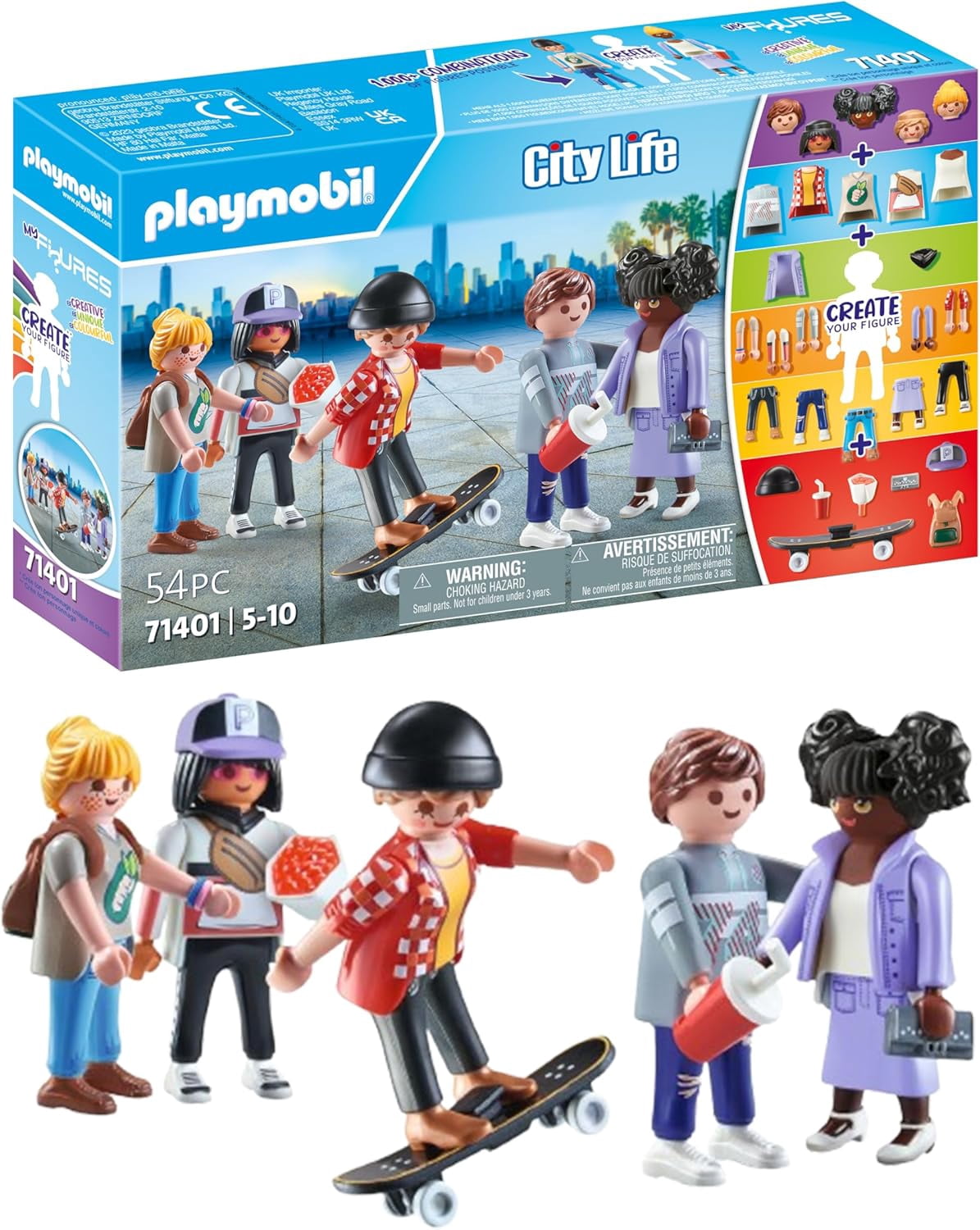 PLAYMOBIL, My Figures - Fashion Show Set, #71401, NEW - Walmart.com