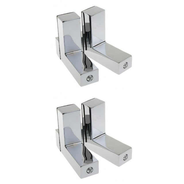 4 Piezas de Soportes de de Madera para Montaje en Pared Níquel Cepildo Sunnimix Soporte de estante Soporte de pared