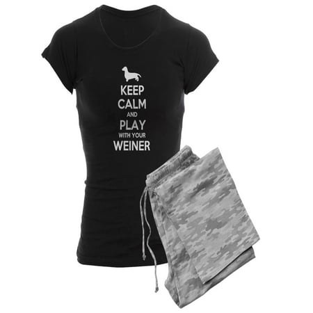 

CafePress - KEEPCALM_PLAY_10 - Women s Dark Pajamas