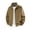 a01Brown, variant on Plus Size (M-5XL) Lightweight Jackets for Men Casual Stylish Windbreakers Full Zip Track Jacket Laydown Collar Fall Golf Coats Brown M