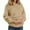 Beige, variant on Kangaroo Pouch Hoodie For Women Oversized Dog Pouch Sweatshirts Pet Carrier Pullover Animal Holder Long Sleeve Tops Gyujnb,Size:XXL