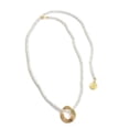 thumbnail image 2 of Gold Plated Pearl Beaded Necklace, 2 of 6