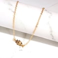 thumbnail image 3 of Minnieouse Tobilleras Ajustable Oro Plata Mal de ojo Joyería Accesorio de moda Colgando Pulseras de tobillo colgantes para mujeres Fiesta Oro Type3 NO3 Minnieouse AP009825-01, 3 of 6