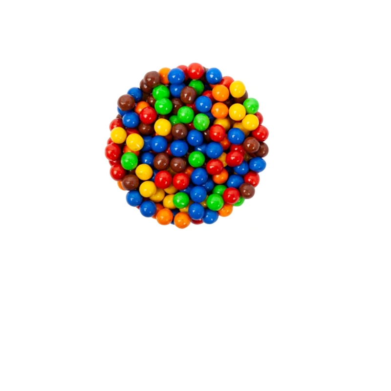Sixlets Classic Candy Chocolate Hard Shell, Assorted Colors, 6 oz Peg Bag