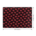 thumbnail image 2 of Area Rugs For Living Room Decor - Sexy Red Lips Kiss Soft Anti Slip Throw Washable Rugs 5x7 For Bedroom, Indoor Carpet For Bedroom Living Room 80x58In, 2 of 7