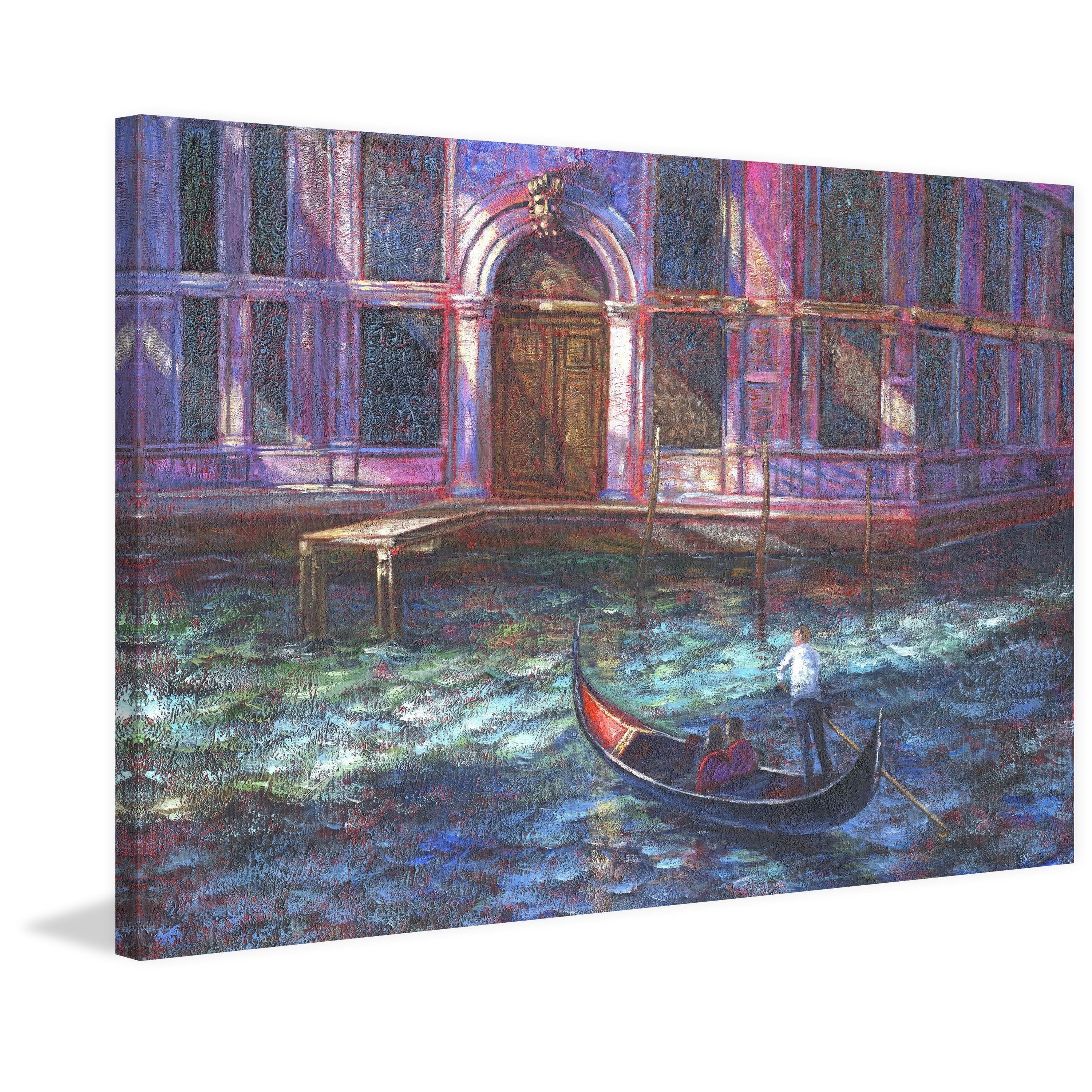 "Morning Light" Painting Print on Wrapped Canvas