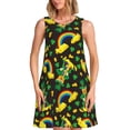 thumbnail image 1 of Fotbe Happy St. Patrick's Day Vestido de Verano sin Mangas para Mujer – Vestido Midi Línea A, Estilo Camiseta Floral, Vestido Playero Casual y Fluido, 1 of 7