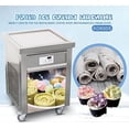thumbnail image 3 of Kolice Commercial 21"X21" Single Square Pan Fried Ice Cream Roll Machine-ETL NSF, Smart Temperature Control, 3 of 8