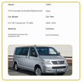 thumbnail image 4 of For VW Volkswagen Transporter T5 SWB 2003~2015 Caravelle Multivan Car Coverage Sunshades Sunscreen Window Covers, 4 of 7