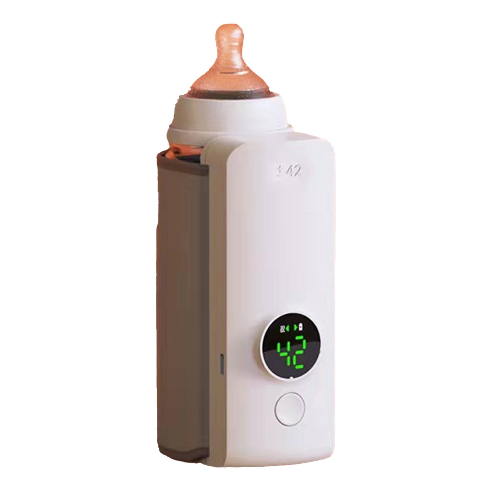 XIRQI 2026 New Portable Bottle Warmer,Quick Heating Bottle Warmer,Universal Compatibility Portable Bottle Warmer for Travel for On-The-Go Parents, Babies, Outdoor Trips, Road Trips.