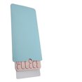 thumbnail image 3 of Funda de cuero para teclado, resistente al agua y al polvo, de PVC, de doble cara, portátil, para viajes, para Logitech K380, color azul claro y plateado, 3 of 5