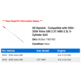 thumbnail image 2 of Oil Dipstick - Compatible with 2004 - 2006 Volvo S80 2.5T AWD 2.5L 5-Cylinder GAS 2005, 2 of 2