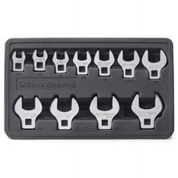 81908 11 Piece SAE Crowfoot Wrench Set