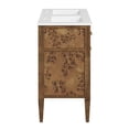 thumbnail image 4 of Modway Elysian 48" Double Sink Wood Bathroom Vanity in White and Brown, 4 of 17