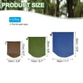 thumbnail image 2 of Bolsa de Almacenamiento Uxcell, Bolsa Impermeable para Almacenamiento Exterior, Bolsa de Cierre con Cuerda y Tapeta contra el Polvo para Senderismo y Mochilas Marrón/Verde/Azul Marino, 2 of 7