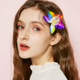 thumbnail image 5 of CPHDW7 Orchid Hair Clips for Women, Small Floral Hair Barrettes for Wedding Party Travel Vacation Photoshoot Updo Styling Colorful, 5 of 6