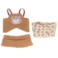 thumbnail image 4 of 17Cm Doll Clothes Doll Clothing Suit for Dress Up Khaki Material, 4 of 5