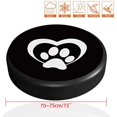 thumbnail image 6 of Polyester Tyre Cover with Contraction Band Flat Round with Pattern Heart Pattern 700~750mm, 6 of 9