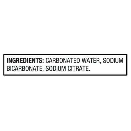 Great Value Low Sodium Club Soda Sparkling Water, 33.8 fl oz, 1 Bottle