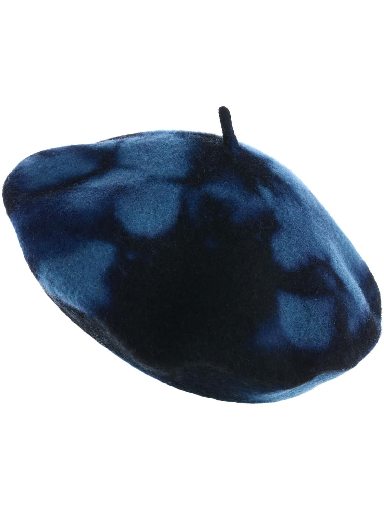 Angela \u0026 William Tie Dye Beret Hat 