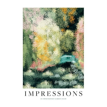 Impressions No1 Print Wall Art, Modern Wall Decor For Living Room Bedroom, 8x12 UNFRAMED