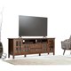 thumbnail image 1 of Contemporary Living Room Furniture for Tv Standing 72 Inch Wide Storage Cabinet Artisan SOLID WOOD Universal TV Media Stand My Lux Decor Round, 1 of 6