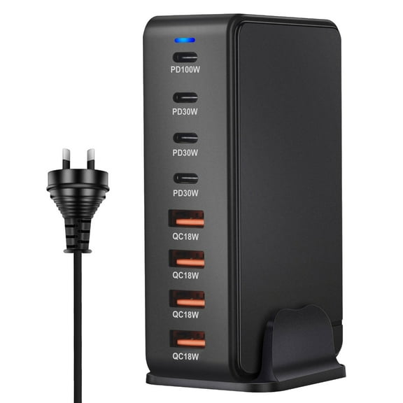 240W USB C Fast Charging Adapters Charging Station for Various Electronics