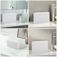 thumbnail image 3 of IBASETOY 2Pack High Absorbency White Paper Hand Towels for Restaurant Hotel and Public Restrooms, 3 of 8