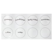 Equate Grab-N-Go Bag of Travel Bottles for Toiletries, Color May Vary, 3 fl oz, 4 Count