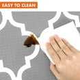 thumbnail image 5 of OPUX Anti Fatigue Kitchen Floor Mat, Reversible Cushioned Memory Foam Kitchen Rug Pad, Waterproof Non-Slip Padded Comfort Standing Mat Laundry Home 47x17 (Farmhouse Grateful Moroccan), 5 of 7
