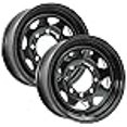 thumbnail image 3 of eCustomrim 2-Pack Trailer 16X6 16" 8 Lug Black Steel Spoke Rim Wheel, 3 of 4
