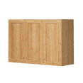 thumbnail image 6 of Joyyskill Large Wall Cabinets Laundry Room Wall Mounted Medicine Cabinet with 3 Door and Shelves Floating Cupboard Kitchen Organizers Pantry Cabinets, Natural Oak, 6 of 7