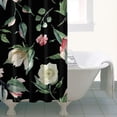 thumbnail image 5 of Waterproof Pioneer Shower Curtain 36x72 Inch Polyester Unique Colorful Floral Shower Curtain for Bathroom Hotel Home Decor with 7 Plastic Hooks, 5 of 5
