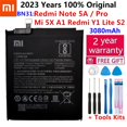 thumbnail image 1 of Batería Original Xiaomi Mi Redmi Note Max Mix 2 3 3S 3X 4 4X 4A 5 5A 5S 5X M5 6 6A 7 7A 8 8T 9 9A M9 SE Pro Plus Lite baterías Tan Jianjun unisex, 1 of 2