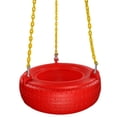 thumbnail image 3 of Swing Set Stuff Inc. Plastic Tire Swing with Coated Chain (Green), 3 of 7