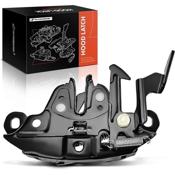 A-Premium Hood Latch Lock Assembly Compatible with Nissan Vehicles - Sentra 2007-2012 - Front Side, Replace# 65601ET000