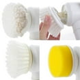 thumbnail image 2 of ROCKROK Handheld Electric Cleaning Brush Scrubber Tool for Bathroom Tile Tub Home, 2 of 11