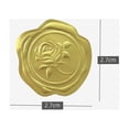 thumbnail image 2 of YSNOOWE Pegatinas De Sello En Relieve Dorado Para Creativa De Invitaciones Y Regalos, 2 of 8