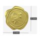 thumbnail image 2 of WEUVEB Stickers De Sello De Cera Dorados Con Relieve Para Decorar Cartas Álbumes Y Detalles Especiales, 2 of 8