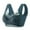 Blue, variant on BAODANN Women Full Cup Thin Underwear Plus Size Wireless Sports Bra Lace Bra Womens Bras Push up No Underwire Support Bras for Women Womens Sports Bras Small Bra Womens Bras Push up plus Size