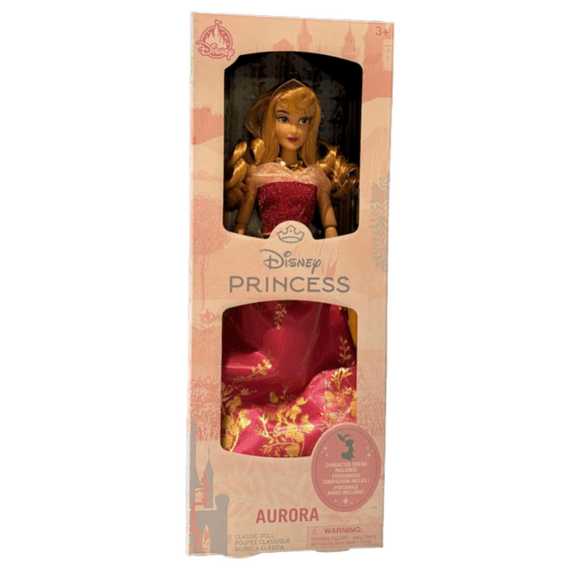 Disney Parks Sleeping Beauty Aurora Princess Classic Doll Toy New With Box